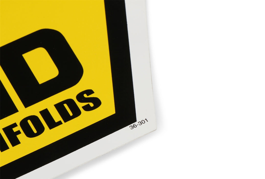 Weiand 36-419 Exterior Decal - Truck Part Superstore