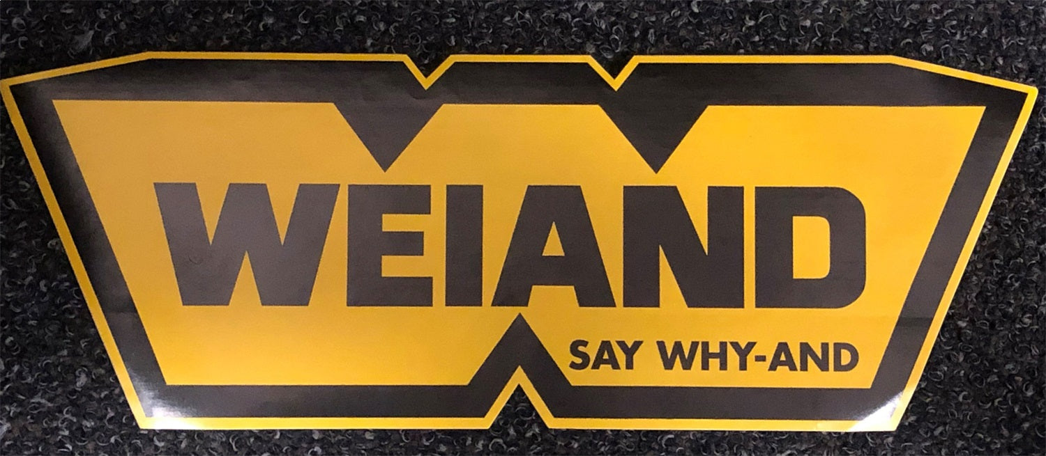 Weiand 36-419 Exterior Decal - Truck Part Superstore