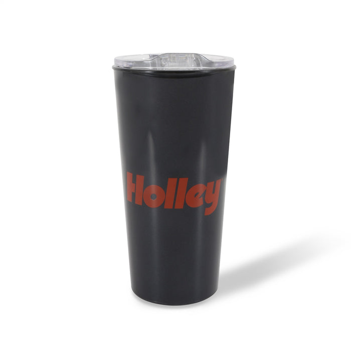 Holley 36-587 Holley Tumbler; 18 oz.; Travel Mug; Black; - Truck Part Superstore