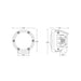 Rigid Industries 46807 2022+ Toyota Tundra 4 Inch 360-Series A-Pillar Lighting Kit RIGID Industries - Truck Part Superstore