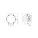 Rigid Industries 36123 360-Series 4 Inch Spot with Amber PRO Lens Pair Rigid Industries - Truck Part Superstore