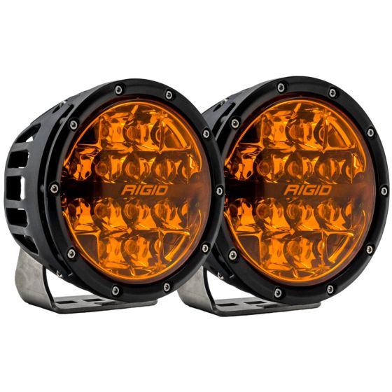 Rigid Industries 36210 360-Series 6 Inch Spot with Amber PRO Lens Pair Rigid Industries - Truck Part Superstore