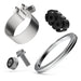 MagnaFlow Exhaust Products 19533 Direct-Fit Muffler Replacement Kit With Muffler - Truck Part Superstore