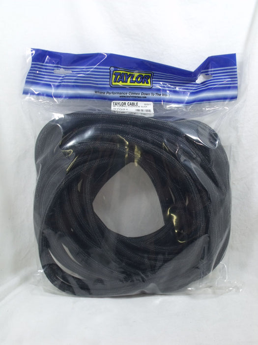 Taylor Cable 37021 Flexbraid Wire and Hose Covering; 3/8 in. I.D.; 50 ft.; Black; - Truck Part Superstore