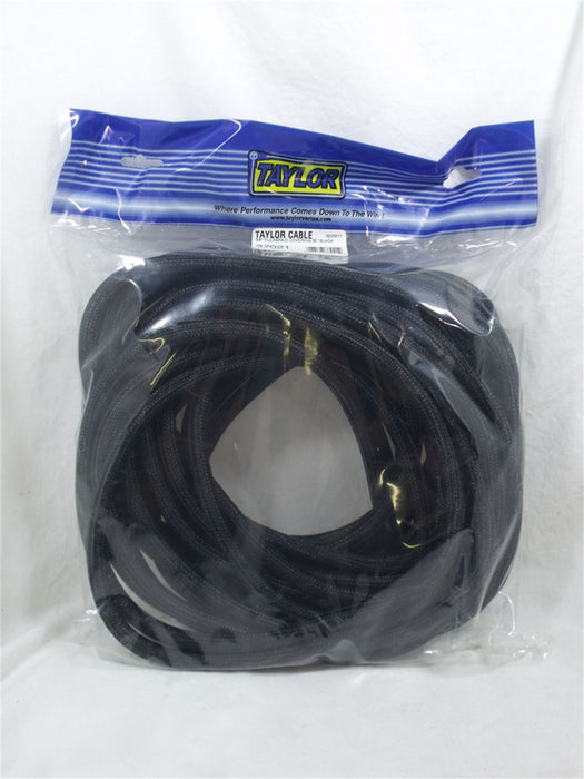 Taylor Cable 37021 Flexbraid Wire and Hose Covering; 3/8 in. I.D.; 50 ft.; Black; - Truck Part Superstore