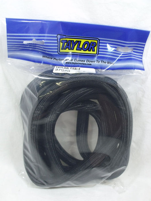 Taylor Cable 37040 Flexbraid Wire and Hose Covering; 0.75 in. I.D.; 10 ft.; Black; - Truck Part Superstore