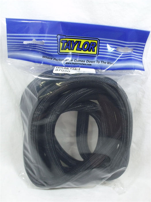 Taylor Cable 37040 Flexbraid Wire and Hose Covering; 0.75 in. I.D.; 10 ft.; Black; - Truck Part Superstore
