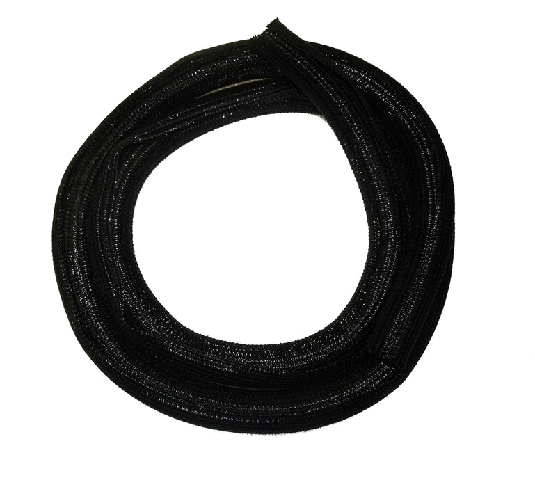 Taylor Cable 37061 Flexbraid Wire and Hose Covering; 1.5 in. I.D.; 8 ft.; Black; - Truck Part Superstore