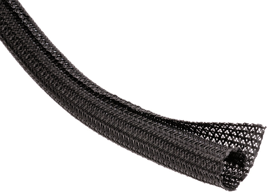 Taylor Cable 37011 Flexbraid Wire and Hose Covering; 0.25 in. I.D.; 50 ft.; Black; - Truck Part Superstore