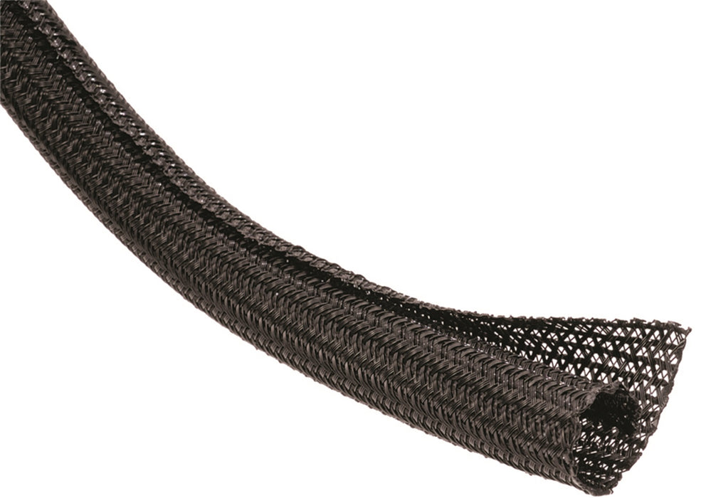 Taylor Cable 37010 Flexbraid Wire and Hose Covering; 0.25 in. I.D.; 25 ft.; Black; - Truck Part Superstore