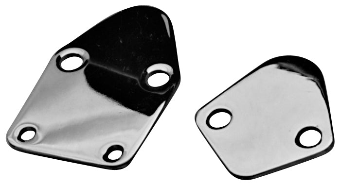 ProForm 66107 Fuel Pump Block-Off Plate Chrome Fits BB Chevy, Ford 289-302 and SB Chrysler Proform - Truck Part Superstore