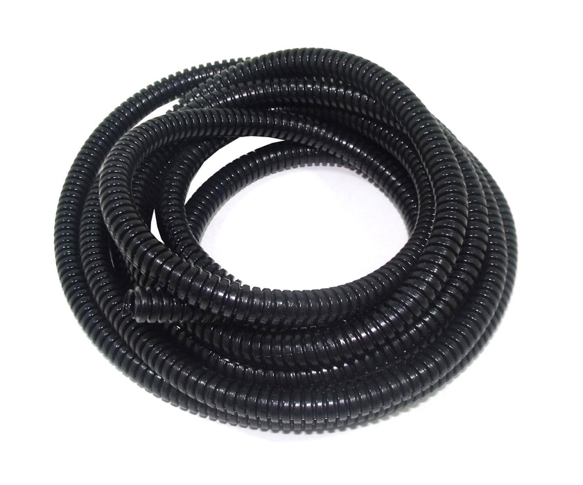 Taylor Cable 38096 Convoluted Tubing; 0.25 in. I.D.; 500 ft.; Black; - Truck Part Superstore