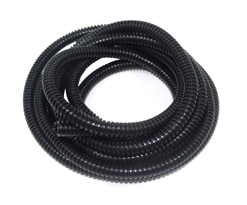 Taylor Cable 38096 Convoluted Tubing; 0.25 in. I.D.; 500 ft.; Black; - Truck Part Superstore