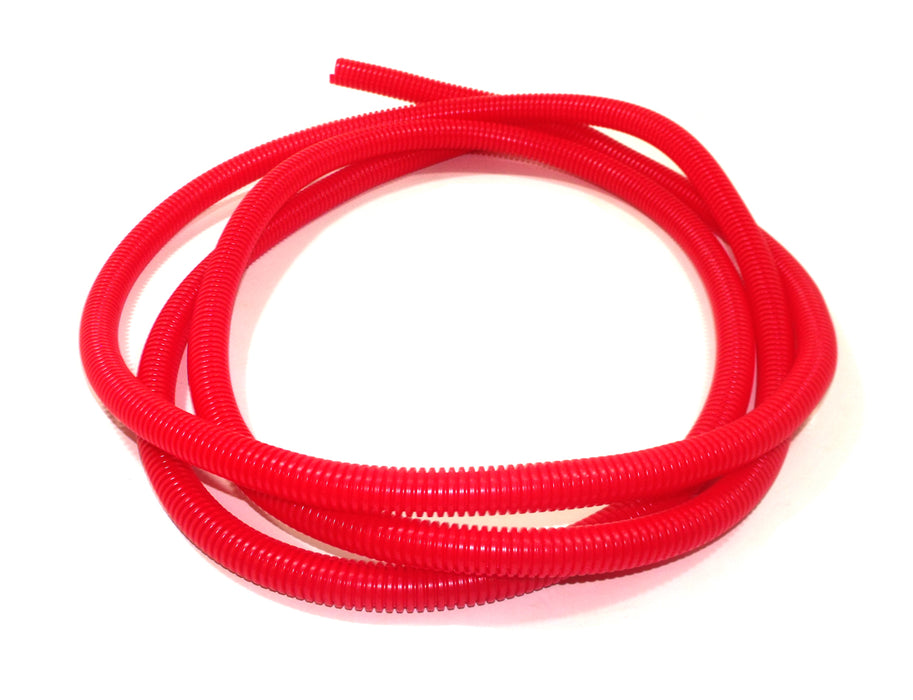 Taylor Cable 38610 Convoluted Tubing; 0.5 in. I.D.; 50 ft.; Red; - Truck Part Superstore