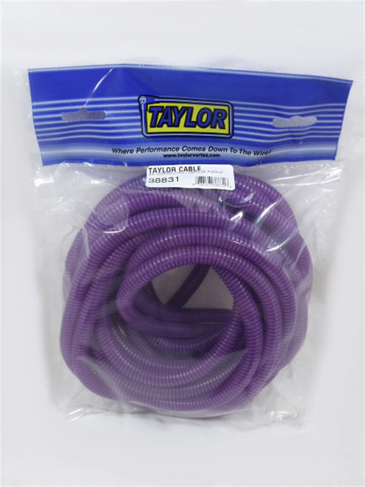 Taylor Cable 38831 Convoluted Tubing; 3/8 in. I.D.; 25 ft.; Purple; - Truck Part Superstore