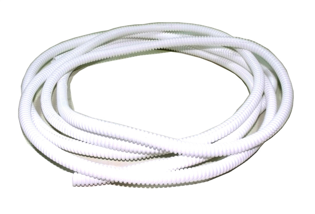 Taylor Cable 38920 Convoluted Tubing; 0.25 in. I.D.; 10 ft.; White; - Truck Part Superstore