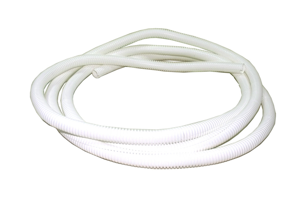 Taylor Cable 38941 Convoluted Tubing; 0.5 in. I.D.; 25 ft.; White; - Truck Part Superstore