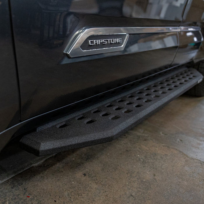 Go Rhino 69443973T RB20 Running Boards with Mounting Brackets Kit - Truck Part Superstore