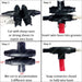 Taylor Cable 39100 Split Loom T-Kit - Truck Part Superstore