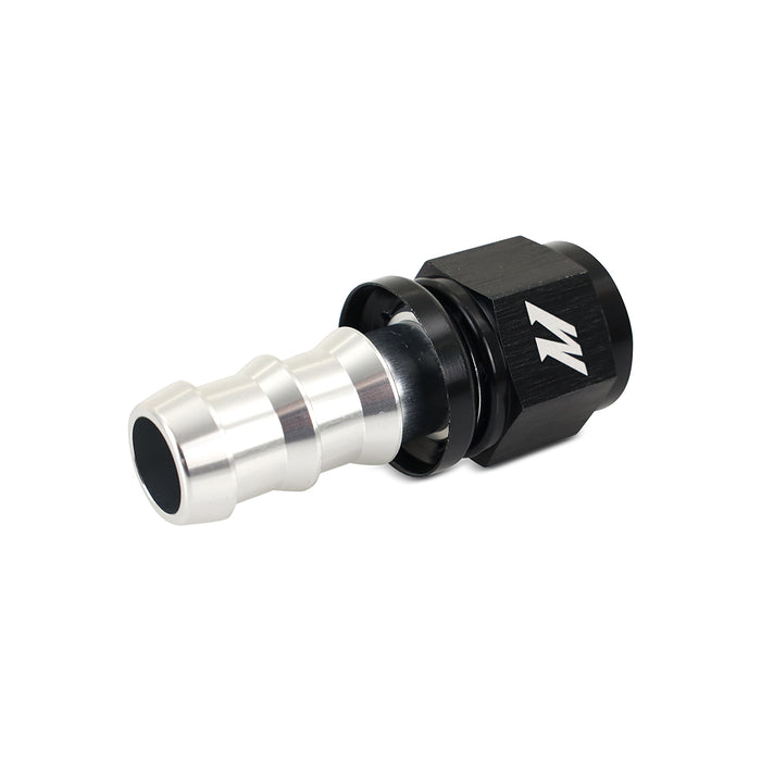 Mishimoto MMFT-PL-10S Mishimoto Push-Lock Fitting, -10AN, Straight - Truck Part Superstore