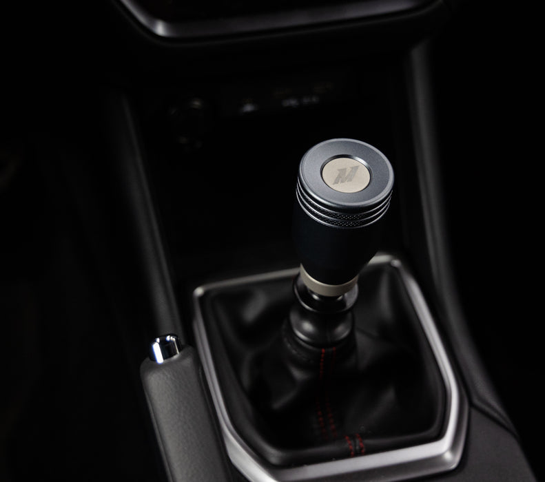 Mishimoto MMSK-WRX-22GM Weighted Shift Knob, Fits Subaru WRX 2022+, Gunmetal, Silver Core - Truck Part Superstore