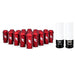 Mishimoto MMLG-1220-23LRD Mishimoto Aluminum Locking Lug Nuts 1/2 X 20, 23pc Set, Red - Truck Part Superstore
