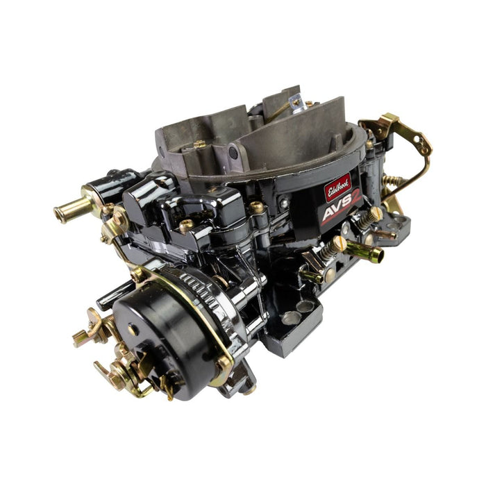 Edelbrock 1906-BP Edelbrock AVS2 650 CFM Carburetor #1906-BP Electric Choke, Black Plasma Finish - Truck Part Superstore