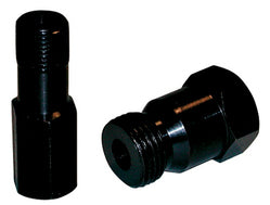 ProForm 67400 Air Hold Adapter Set Includes 14mm and 18mm Sizes 1/4 NPT Female Thread Use In Spark Plug Holes Black Proform - Truck Part Superstore