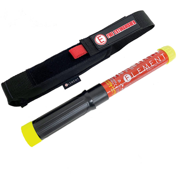 Element Advanced Fire Protection 60600 Durable Nylon  Constructed Tactical Mount Sleeve for E50 and E100 Extinguishers - Truck Part Superstore