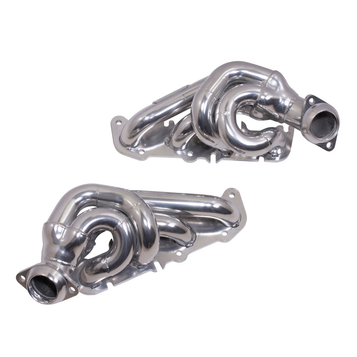 BBK Performance Parts 19430 2011-2014 FORD F150 5.0 TRUCK 1-3/4 SHORTY EXHAUST HEADERS (SILVER CERAMIC) - Truck Part Superstore