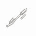 MagnaFlow Exhaust Products 19533 Direct-Fit Muffler Replacement Kit With Muffler - Truck Part Superstore