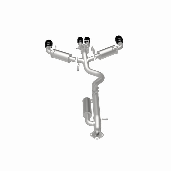 MagnaFlow Exhaust Products 19631 NEO Series Black Chrome Tips Cat-Back System - Truck Part Superstore