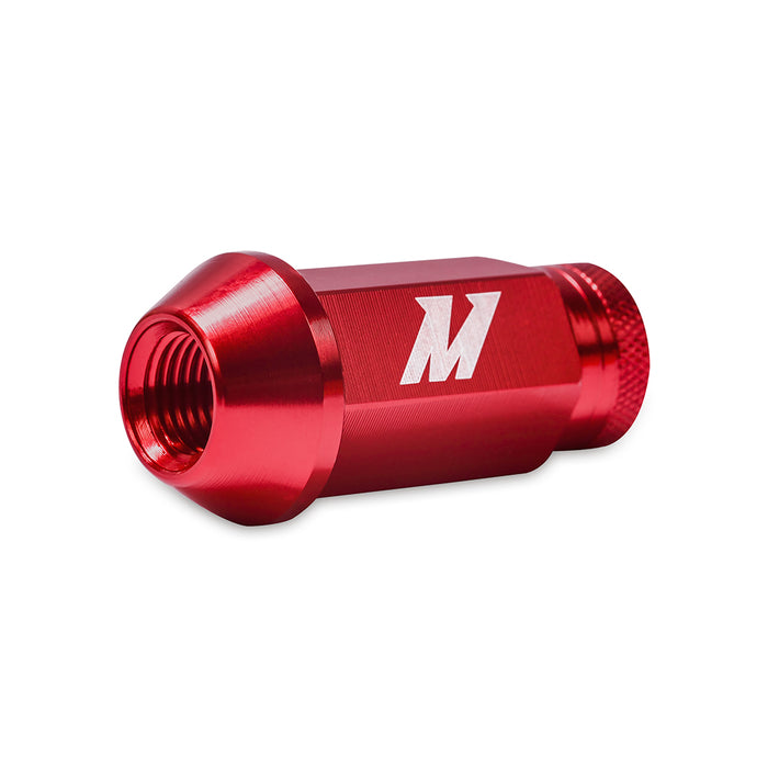Mishimoto MMLG-1220-23LRD Mishimoto Aluminum Locking Lug Nuts 1/2 X 20, 23pc Set, Red - Truck Part Superstore