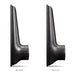 Mishimoto MMINT-UCF-M5B-C-DG MMINT-UCF, Matte Tanks, 525mm Black Core, Offset, Dark Gray Anodized V-Band - Truck Part Superstore