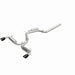 MagnaFlow Exhaust Products 19622 NEO Series Black Chrome Tips Cat-Back System - Truck Part Superstore