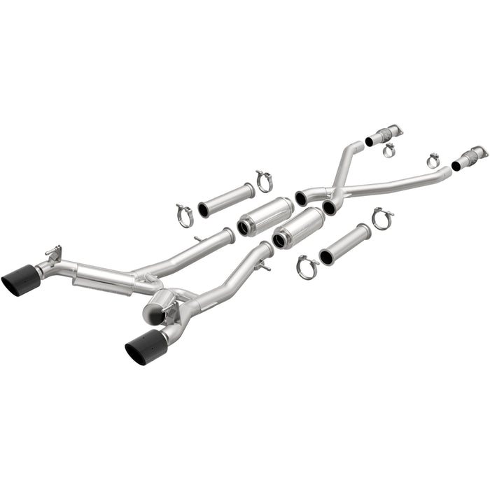 MagnaFlow Exhaust Products 19593 xMOD Series Carbon Fiber Tips Cat-Back System - Truck Part Superstore