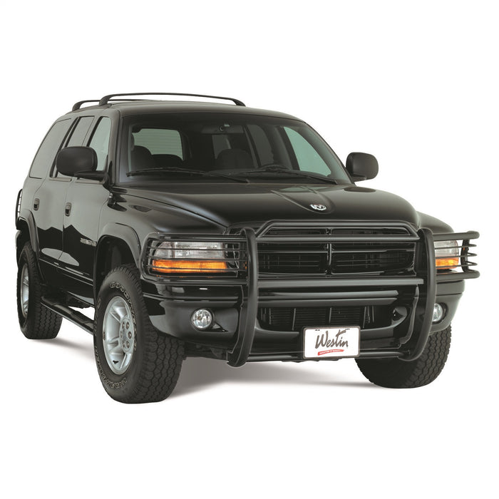 Westin 40-0145 Sportsman Grille Guard; Black; Steel; Maximum 5 in. Lights Can Be Used; - Truck Part Superstore