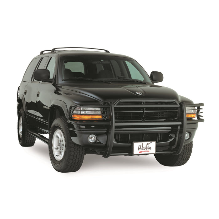 Westin 40-0145 Sportsman Grille Guard; Black; Steel; Maximum 5 in. Lights Can Be Used; - Truck Part Superstore
