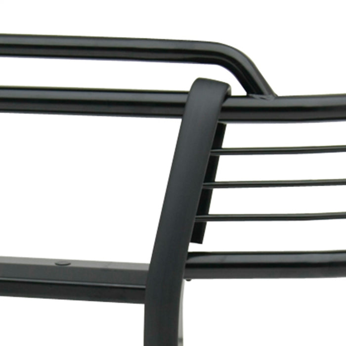 Westin 40-0805 Sportsman Grille Guard; Black; Steel; Double Hood Bar; - Truck Part Superstore