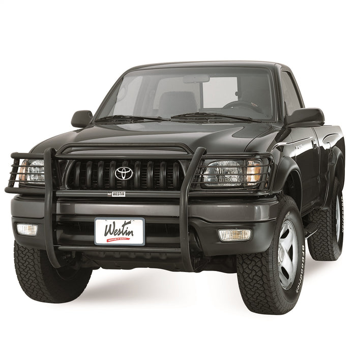 Westin 40-0905 Sportsman Grille Guard; Black; Steel; Double Hood Bar; - Truck Part Superstore