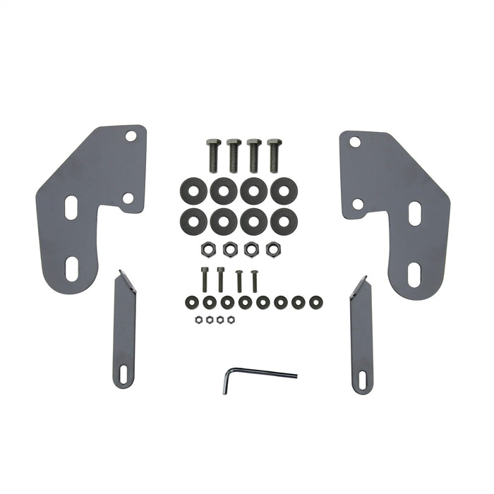 Westin 40-1435 Sportsman Grille Guard; Black; Steel; Double Hood Bar; - Truck Part Superstore