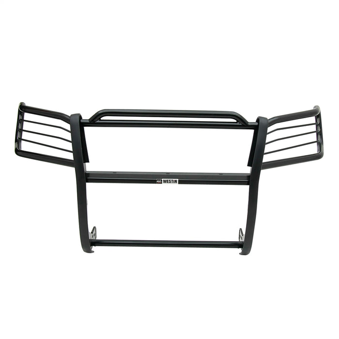 Westin 40-1605 Sportsman Grille Guard; Black; Steel; Double Hood Bar; - Truck Part Superstore