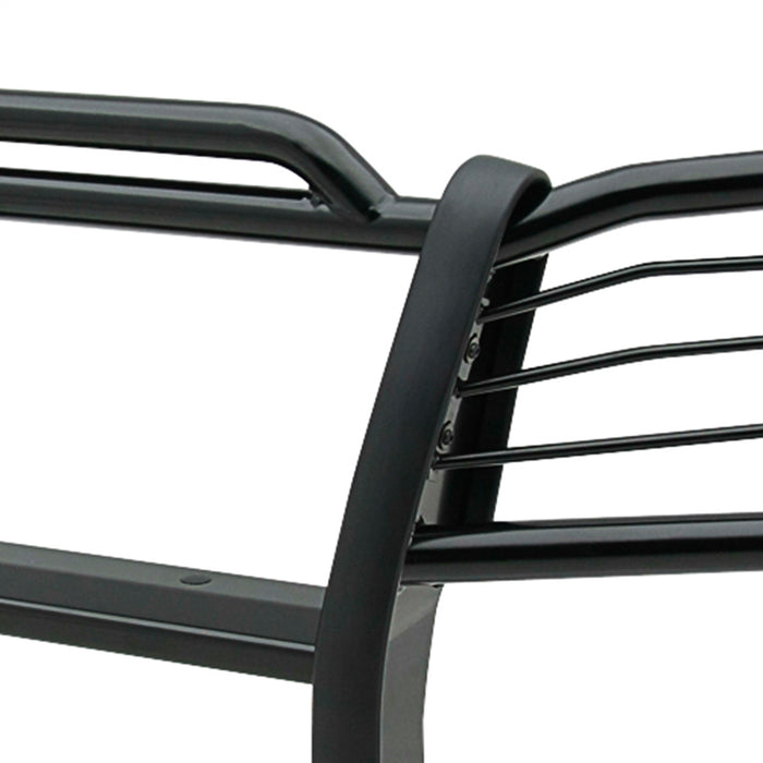 Westin 40-1605 Sportsman Grille Guard; Black; Steel; Double Hood Bar; - Truck Part Superstore
