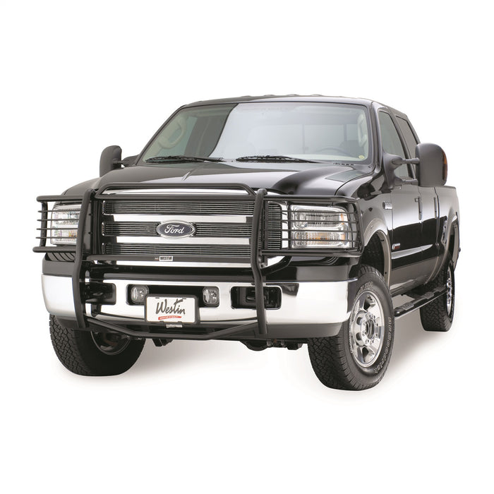 Westin 40-1645 Sportsman Grille Guard; Black; Steel; - Truck Part Superstore