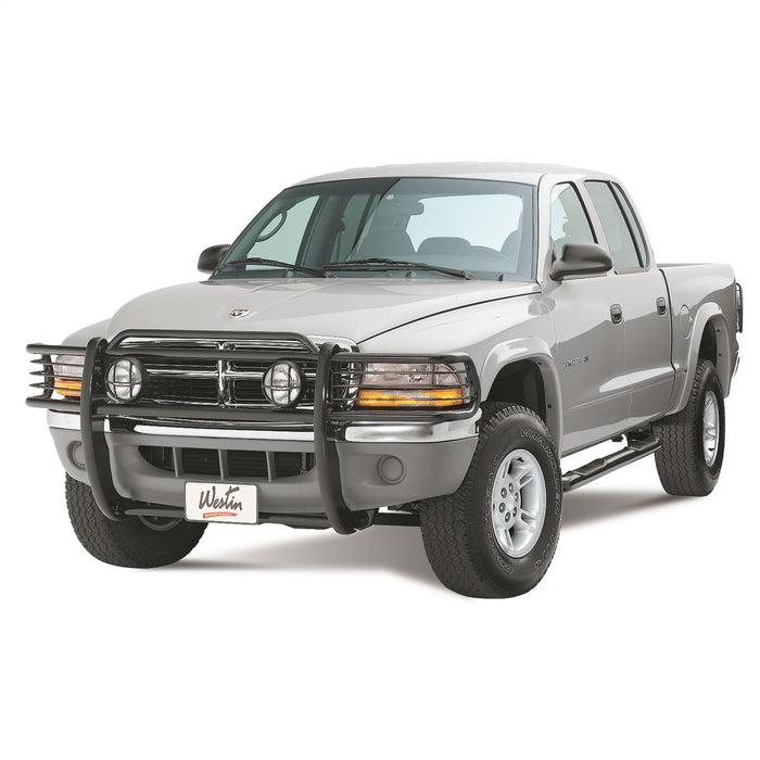 Westin 40-1665 Sportsman Grille Guard; Black; Tow Hooks Must Be Removed; - Truck Part Superstore