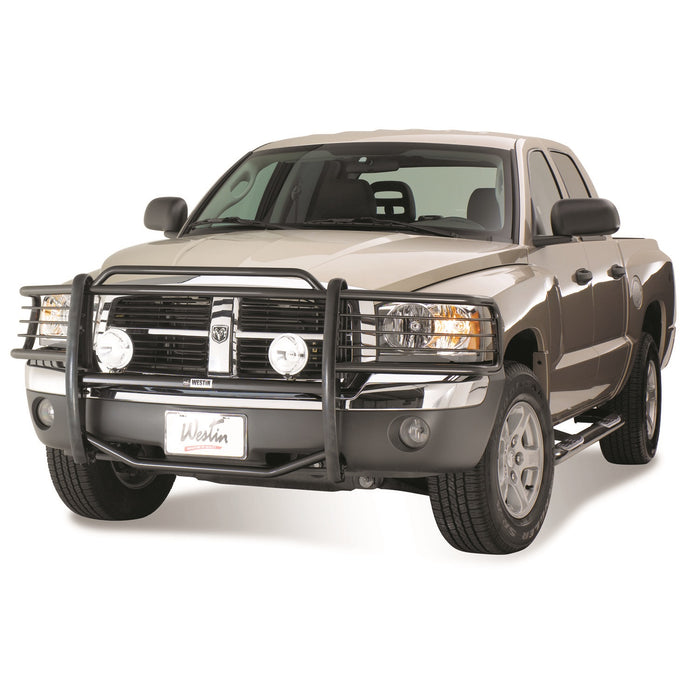 Westin 40-1665 Sportsman Grille Guard; Black; Tow Hooks Must Be Removed; - Truck Part Superstore