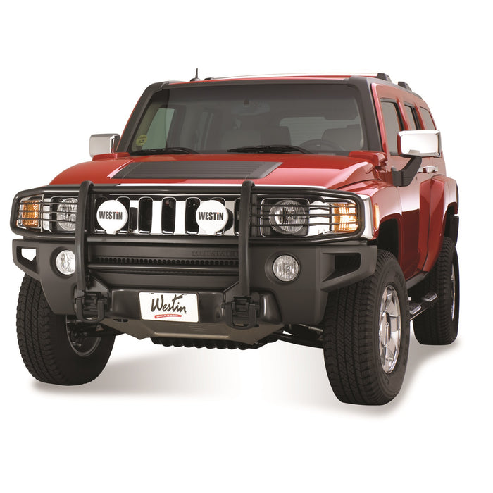 Westin 40-1925 Sportsman Grille Guard; Black; Steel; - Truck Part Superstore
