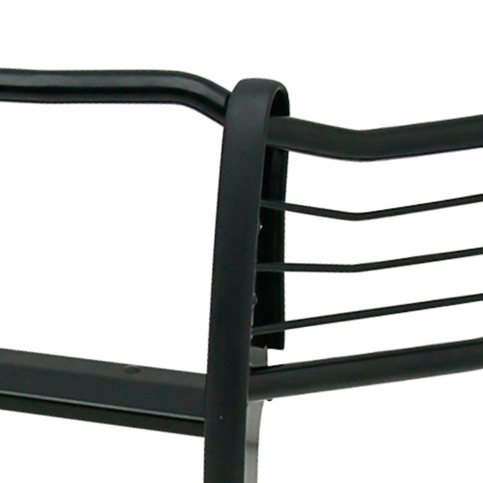 Westin 40-1955 Sportsman Grille Guard; Black; Steel; - Truck Part Superstore