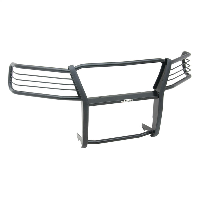 Westin 40-2015 Sportsman Grille Guard; Black; Tow Hooks Must Be Removed If Equipped; - Truck Part Superstore