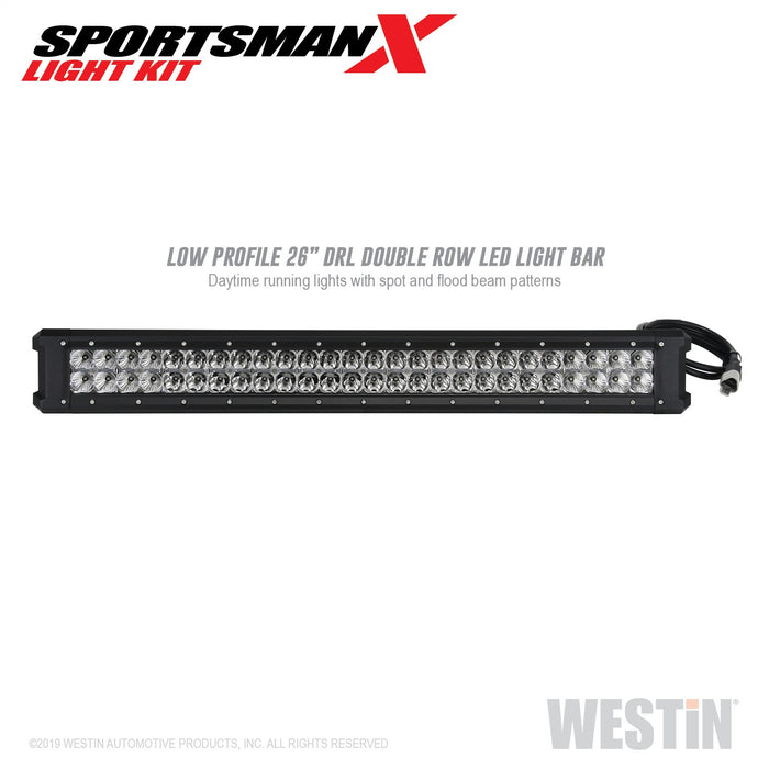 Westin 40-23005 Sportsman X Grille Guard LED Light Bar Kit - Truck Part Superstore